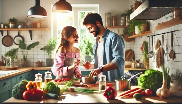 🍳Cocinar Juntos: El Ingrediente Secreto para Fortalecer Relaciones 🧑‍🍳💕